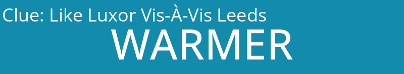 Like Luxor Vis-À-Vis Leeds