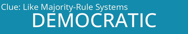 Like Majority-Rule Systems
