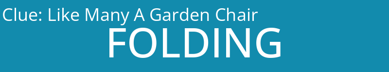 Like Many A Garden Chair