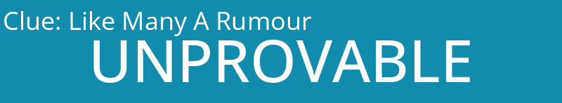 Like Many A Rumour