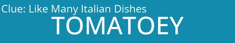 Like Many Italian Dishes