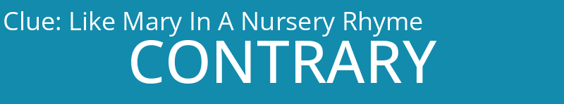 Like Mary In A Nursery Rhyme