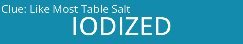 Like Most Table Salt