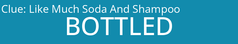 Like Much Soda And Shampoo