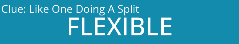 Like One Doing A Split