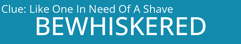 Like One In Need Of A Shave