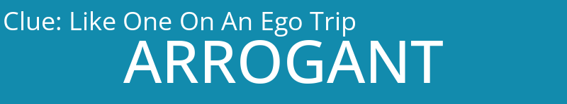 Like One On An Ego Trip