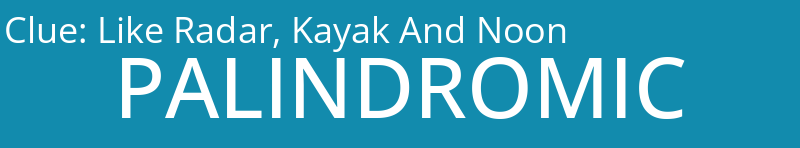Like Radar, Kayak And Noon