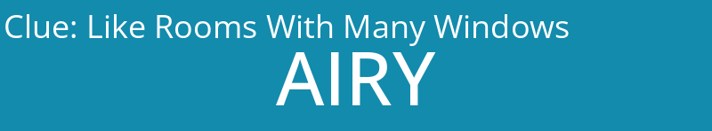 Like Rooms With Many Windows