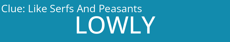 Like Serfs And Peasants