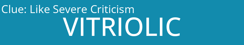 Like Severe Criticism