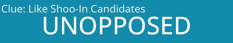 Like Shoo-In Candidates
