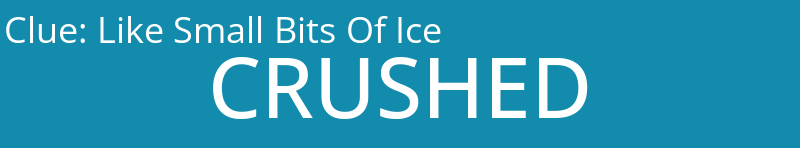 Like Small Bits Of Ice