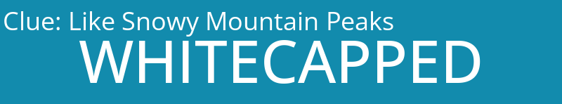 Like Snowy Mountain Peaks