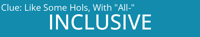 Like Some Hols, With "All-"
