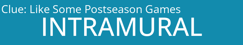 Like Some Postseason Games