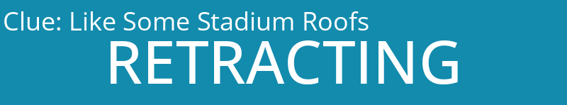 Like Some Stadium Roofs 