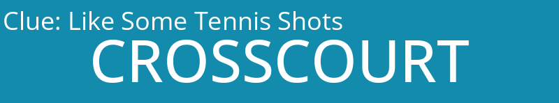 Like Some Tennis Shots