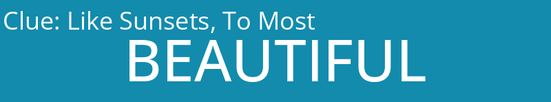 Like Sunsets, To Most