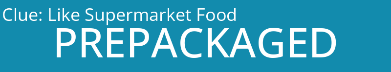 Like Supermarket Food