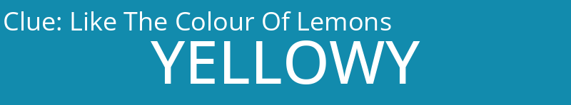 Like The Colour Of Lemons