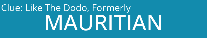 Like The Dodo, Formerly