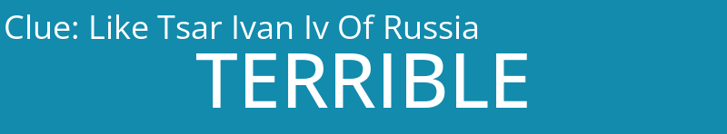 Like Tsar Ivan Iv Of Russia