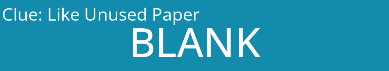 Like Unused Paper