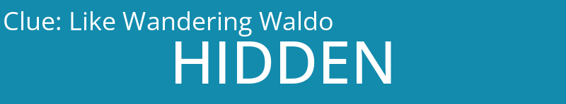 Like Wandering Waldo