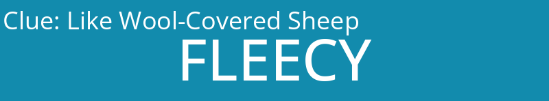 Like Wool-Covered Sheep