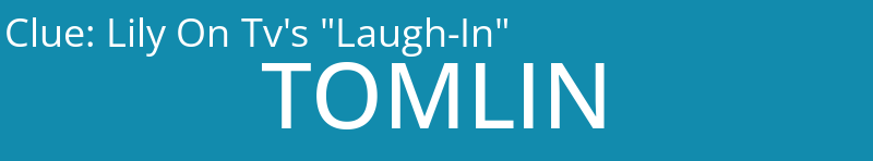 Lily On Tv's "Laugh-In"