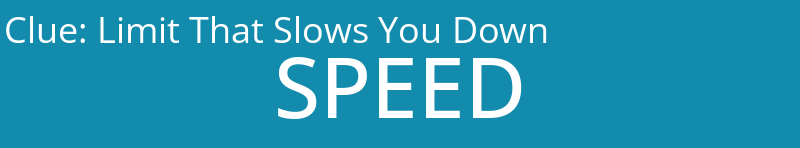 Limit That Slows You Down