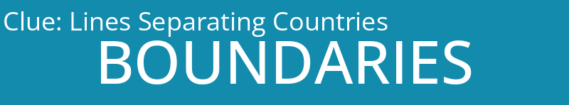 Lines Separating Countries