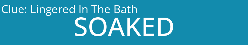 Lingered In The Bath