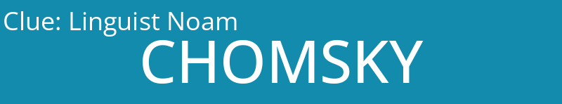 Linguist Noam