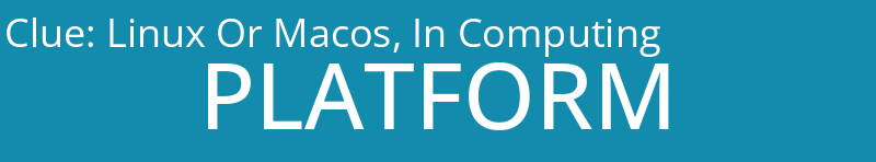 Linux Or Macos, In Computing