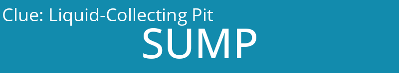 Liquid-Collecting Pit