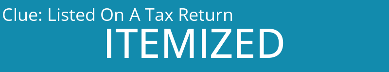 Listed On A Tax Return