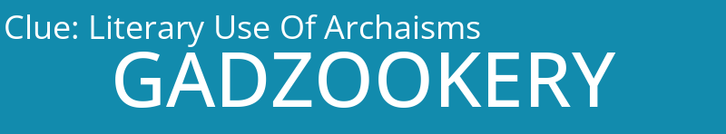 Literary Use Of Archaisms