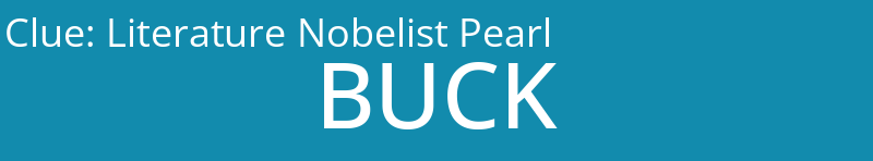 Literature Nobelist Pearl