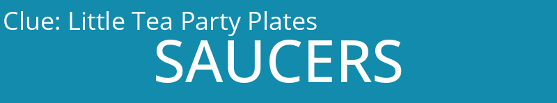 Little Tea Party Plates