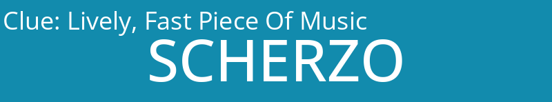 Lively, Fast Piece Of Music