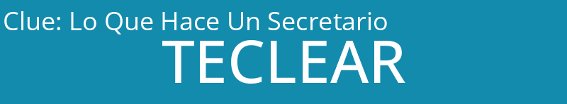 Lo Que Hace Un Secretario