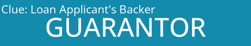 Loan Applicant's Backer