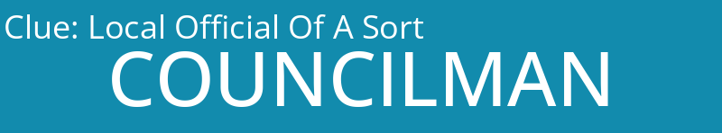 Local Official Of A Sort