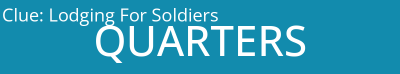 Lodging For Soldiers