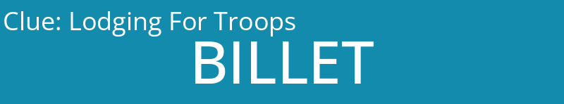 Lodging For Troops