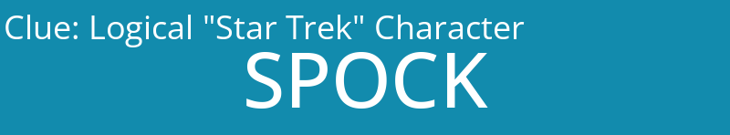 Logical "Star Trek" Character