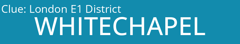 London E1 District