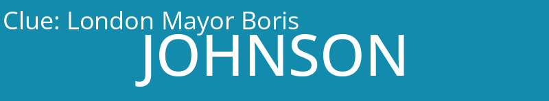 London Mayor Boris